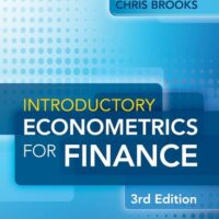 Manual Solution Introductory Econometrics for Finance [Paperback] [Jun 16, 2014] Brooks, Chris 1 by Chris Brooks