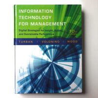 Full Download Manual Solution for Information Technology for Management: Digital Strategies for Insight, Action, and Sustainable Performance 10 by Efraim Turban, Carol Pollard, Gregory Wood
